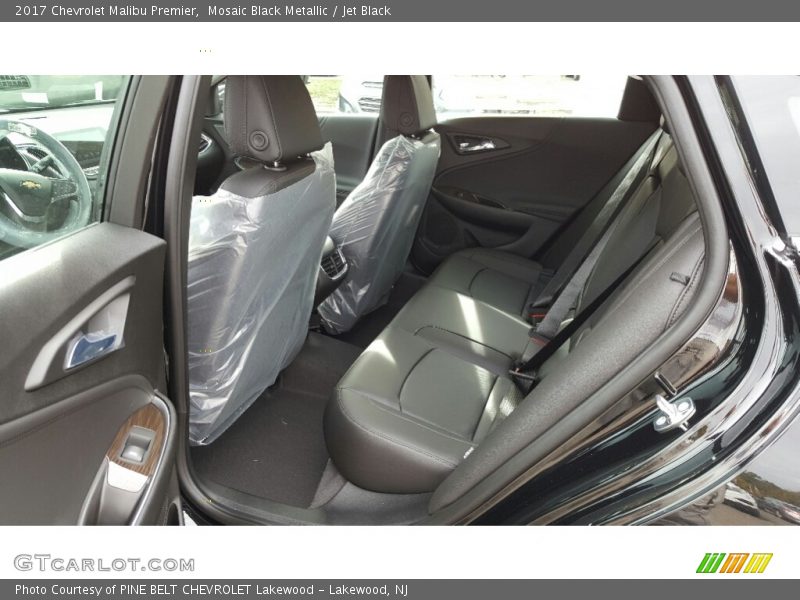 Rear Seat of 2017 Malibu Premier