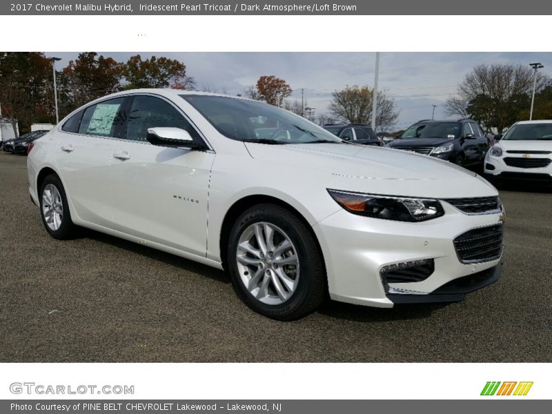 Front 3/4 View of 2017 Malibu Hybrid