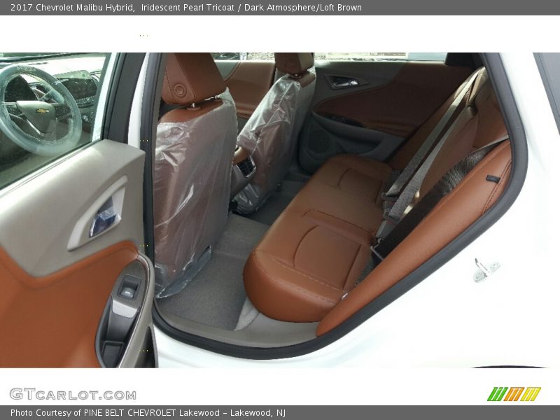 Iridescent Pearl Tricoat / Dark Atmosphere/Loft Brown 2017 Chevrolet Malibu Hybrid