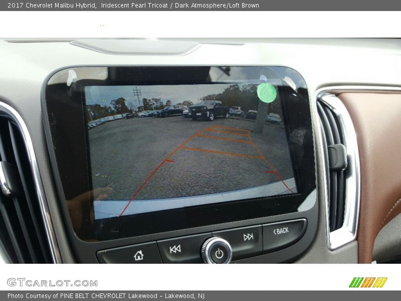 Controls of 2017 Malibu Hybrid