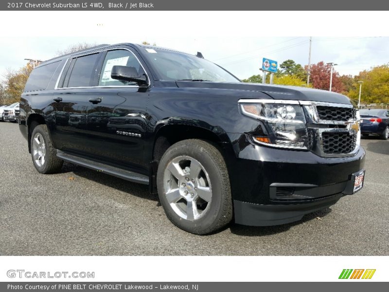 Black / Jet Black 2017 Chevrolet Suburban LS 4WD