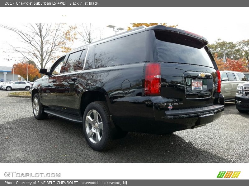 Black / Jet Black 2017 Chevrolet Suburban LS 4WD