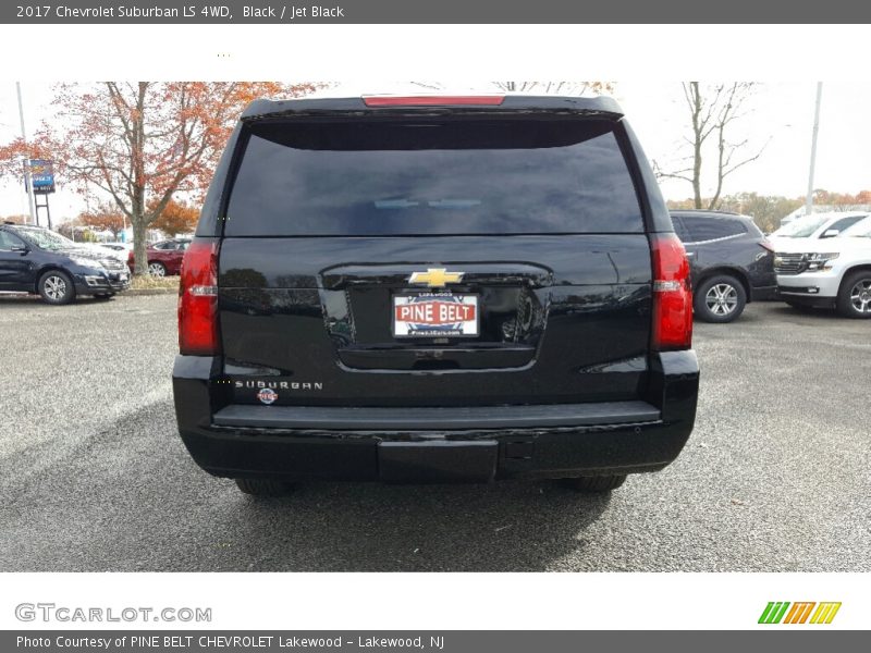 Black / Jet Black 2017 Chevrolet Suburban LS 4WD