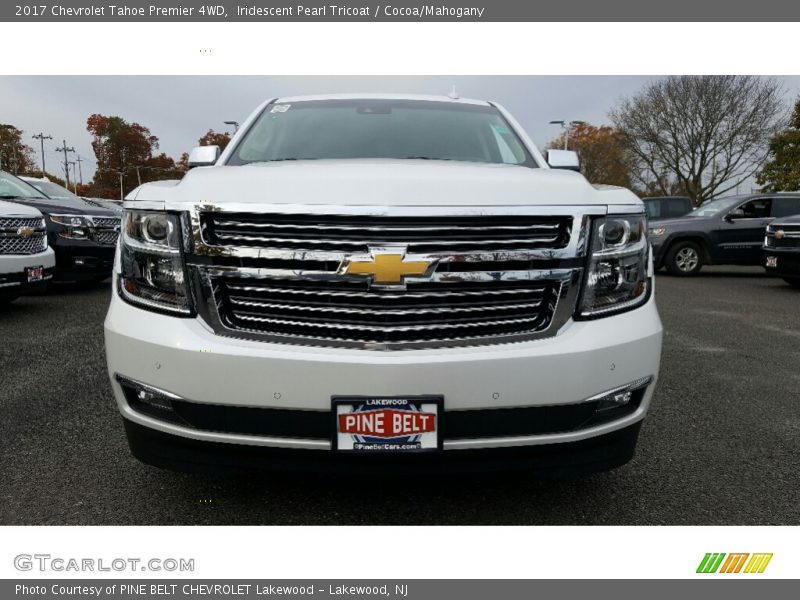 Iridescent Pearl Tricoat / Cocoa/Mahogany 2017 Chevrolet Tahoe Premier 4WD