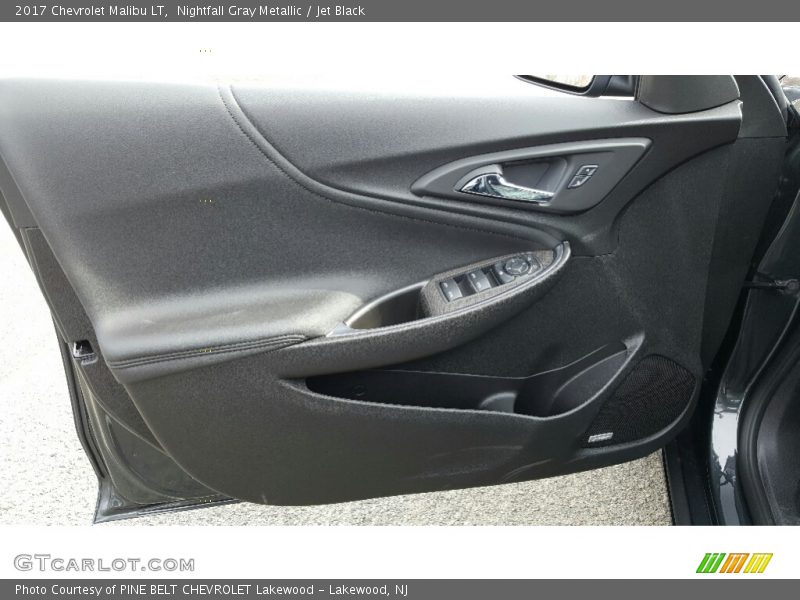 Nightfall Gray Metallic / Jet Black 2017 Chevrolet Malibu LT