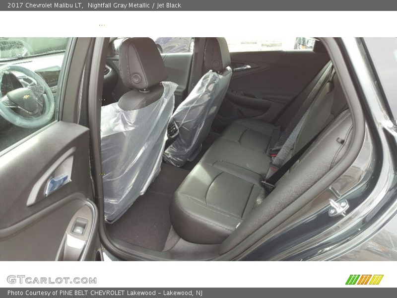 Nightfall Gray Metallic / Jet Black 2017 Chevrolet Malibu LT