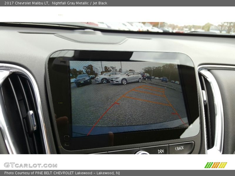Nightfall Gray Metallic / Jet Black 2017 Chevrolet Malibu LT