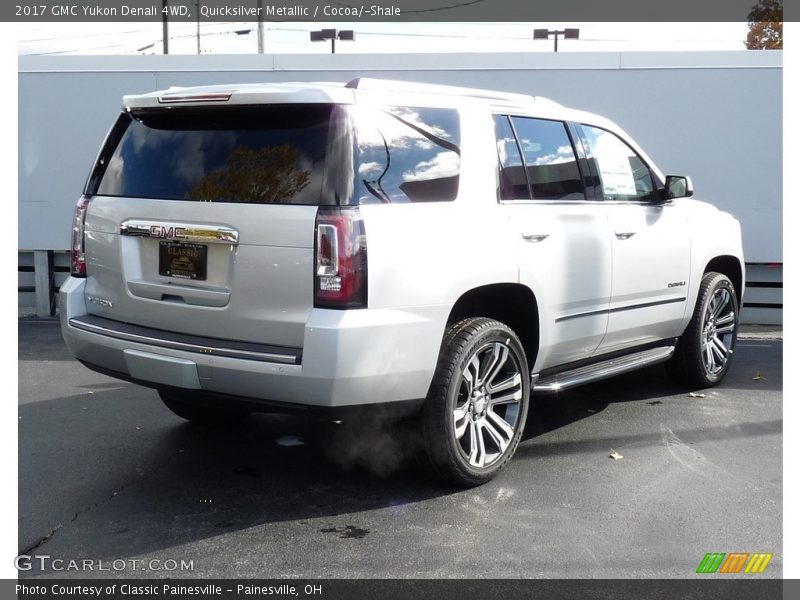 Quicksilver Metallic / Cocoa/­Shale 2017 GMC Yukon Denali 4WD