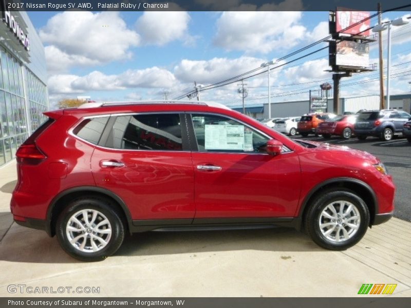  2017 Rogue SV AWD Palatial Ruby