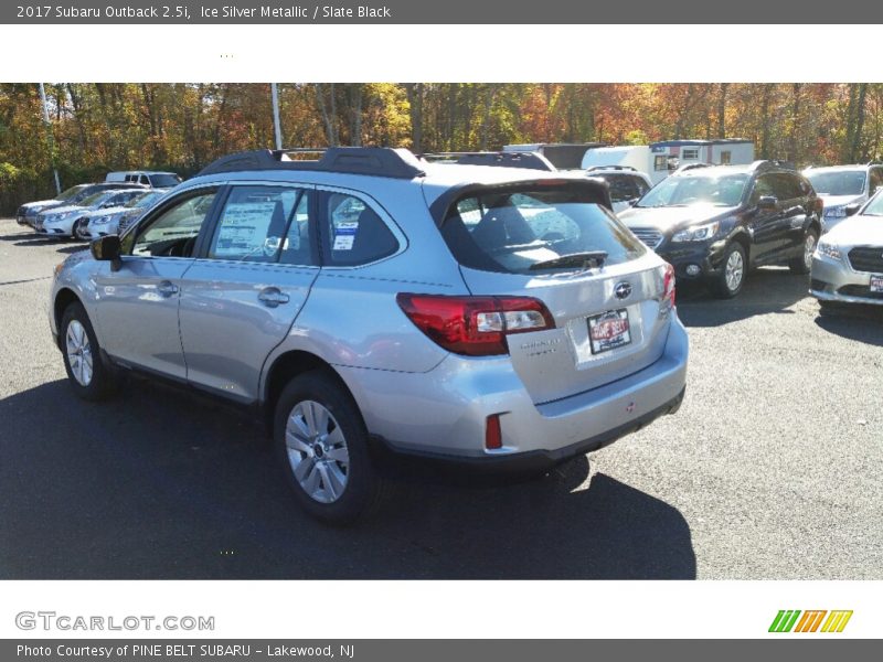 Ice Silver Metallic / Slate Black 2017 Subaru Outback 2.5i