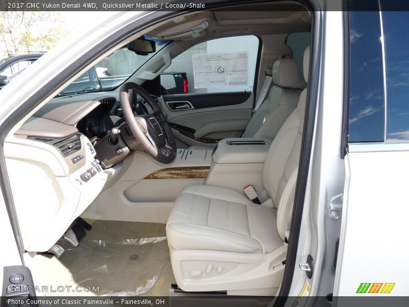 Front Seat of 2017 Yukon Denali 4WD