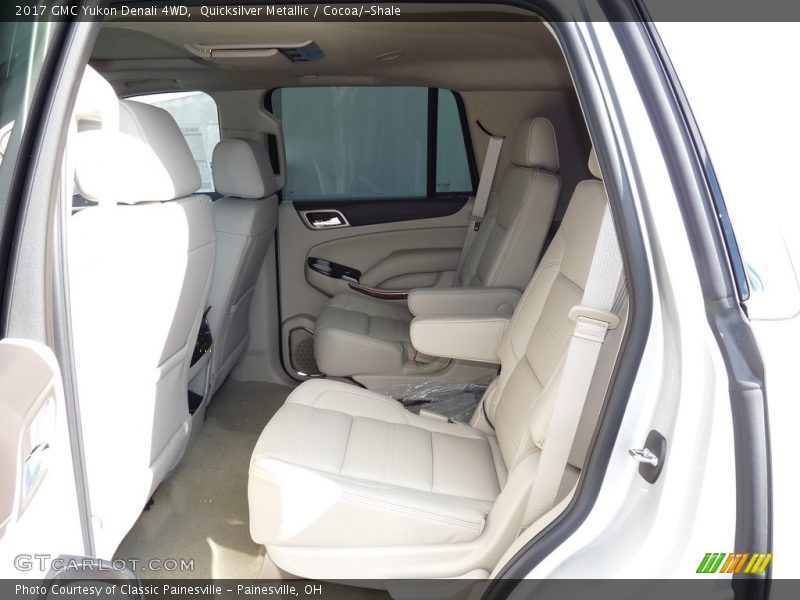 Rear Seat of 2017 Yukon Denali 4WD