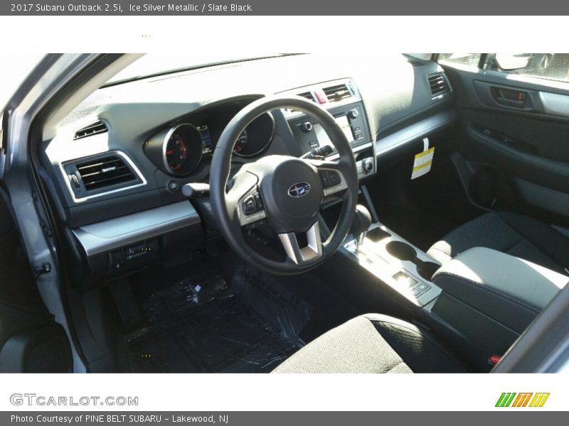 Ice Silver Metallic / Slate Black 2017 Subaru Outback 2.5i
