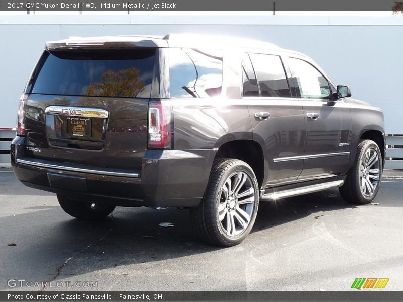 Iridium Metallic / Jet Black 2017 GMC Yukon Denali 4WD