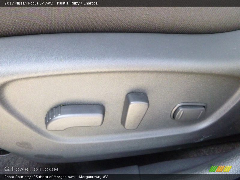 Palatial Ruby / Charcoal 2017 Nissan Rogue SV AWD