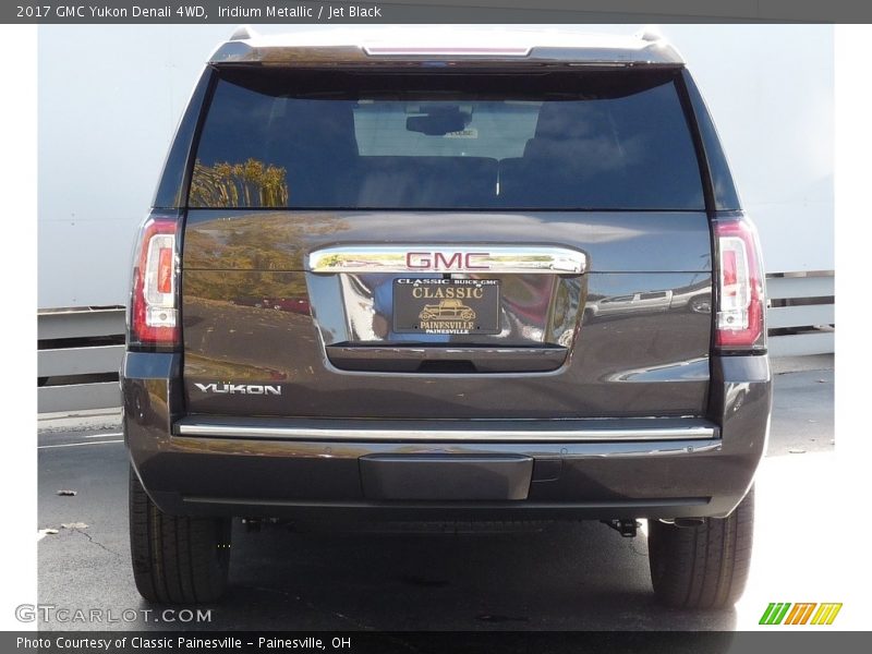 Iridium Metallic / Jet Black 2017 GMC Yukon Denali 4WD