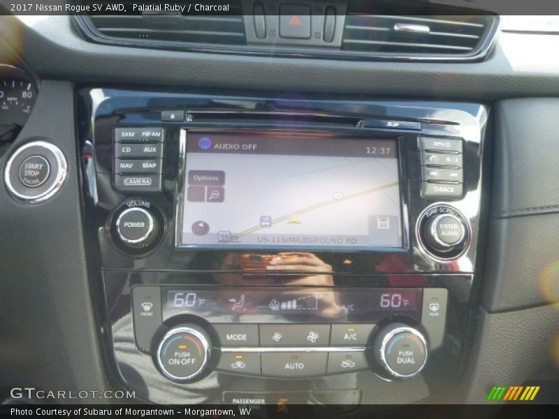 Controls of 2017 Rogue SV AWD