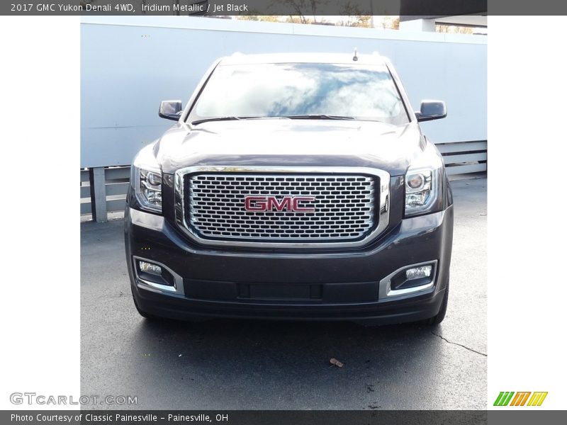 Iridium Metallic / Jet Black 2017 GMC Yukon Denali 4WD