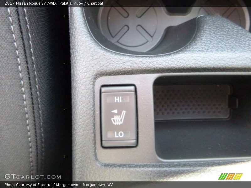 Palatial Ruby / Charcoal 2017 Nissan Rogue SV AWD