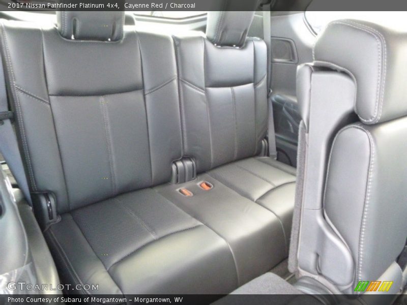 Cayenne Red / Charcoal 2017 Nissan Pathfinder Platinum 4x4