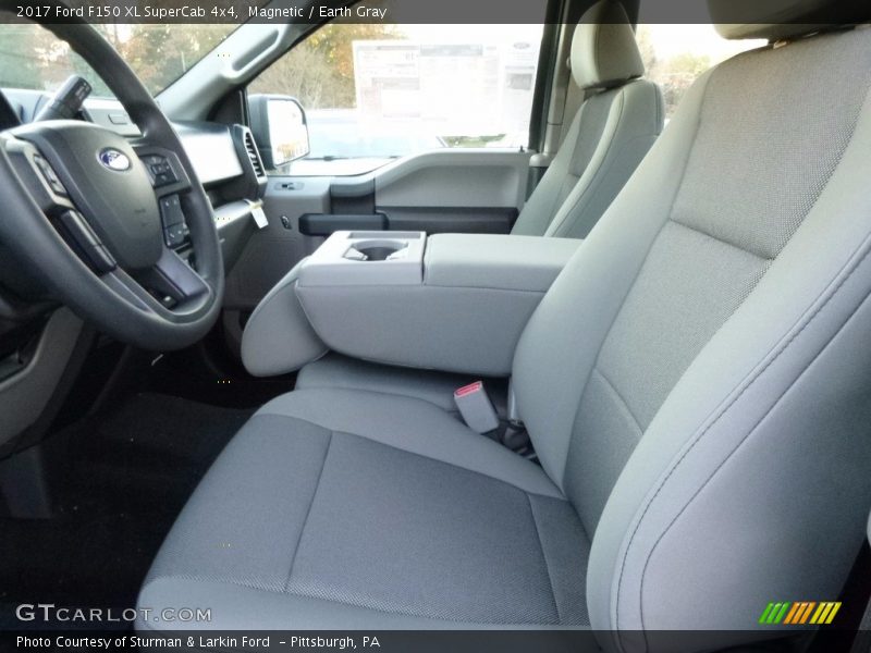 Magnetic / Earth Gray 2017 Ford F150 XL SuperCab 4x4