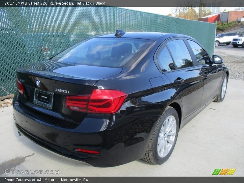 Jet Black / Black 2017 BMW 3 Series 320i xDrive Sedan