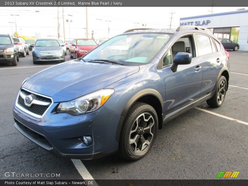 Marine Blue Pearl / Ivory 2013 Subaru XV Crosstrek 2.0 Limited
