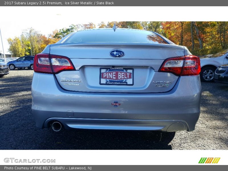 Ice Silver Metallic / Slate Black 2017 Subaru Legacy 2.5i Premium