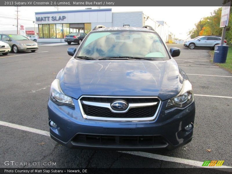 Marine Blue Pearl / Ivory 2013 Subaru XV Crosstrek 2.0 Limited