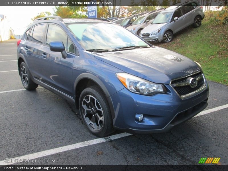 Marine Blue Pearl / Ivory 2013 Subaru XV Crosstrek 2.0 Limited