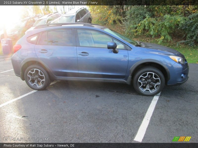 Marine Blue Pearl / Ivory 2013 Subaru XV Crosstrek 2.0 Limited