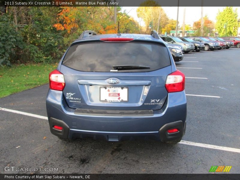 Marine Blue Pearl / Ivory 2013 Subaru XV Crosstrek 2.0 Limited