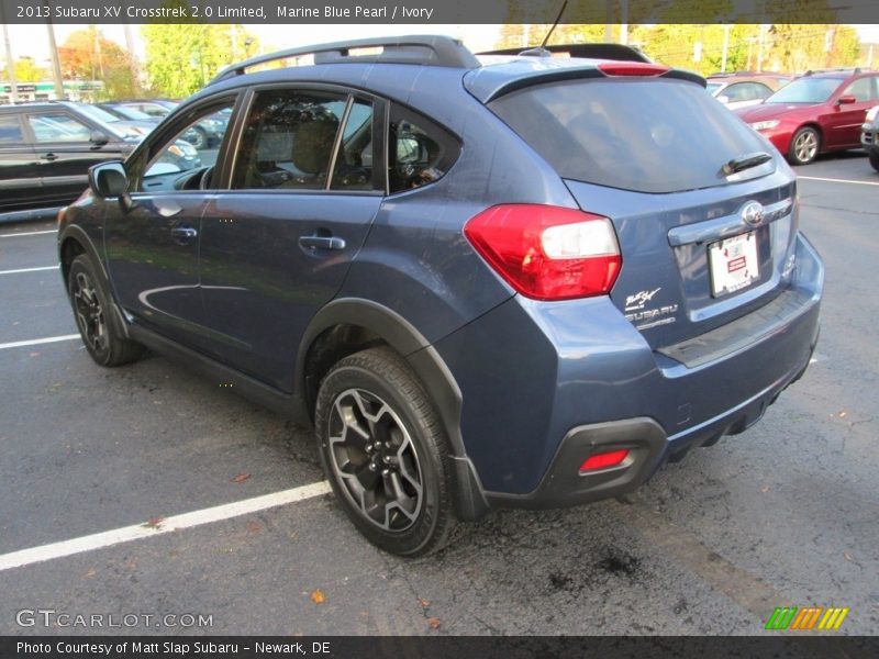 Marine Blue Pearl / Ivory 2013 Subaru XV Crosstrek 2.0 Limited