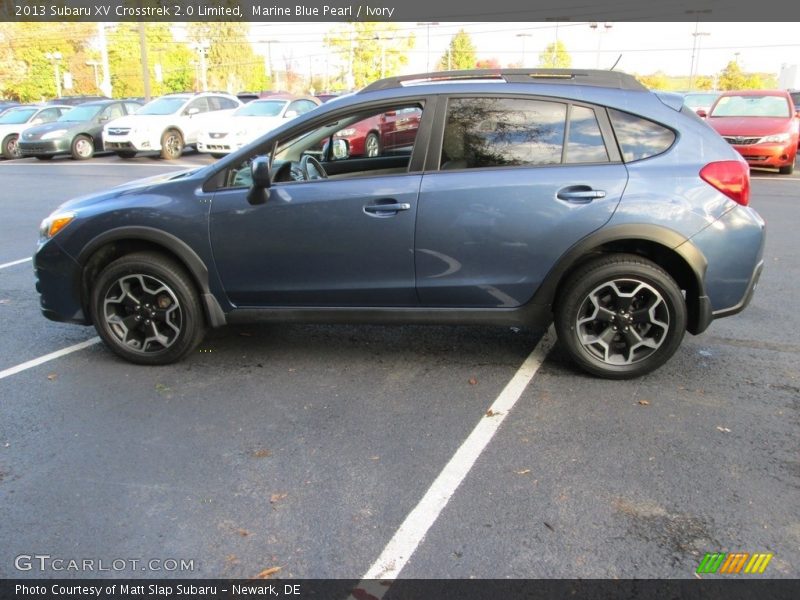Marine Blue Pearl / Ivory 2013 Subaru XV Crosstrek 2.0 Limited