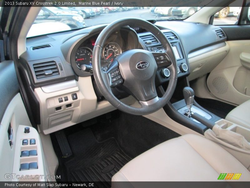 Marine Blue Pearl / Ivory 2013 Subaru XV Crosstrek 2.0 Limited