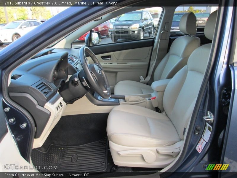 Marine Blue Pearl / Ivory 2013 Subaru XV Crosstrek 2.0 Limited