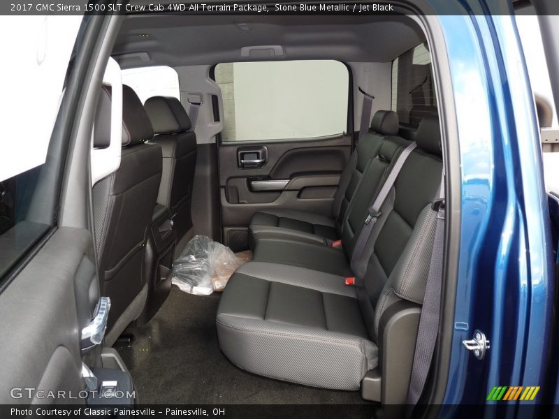 Rear Seat of 2017 Sierra 1500 SLT Crew Cab 4WD All Terrain Package