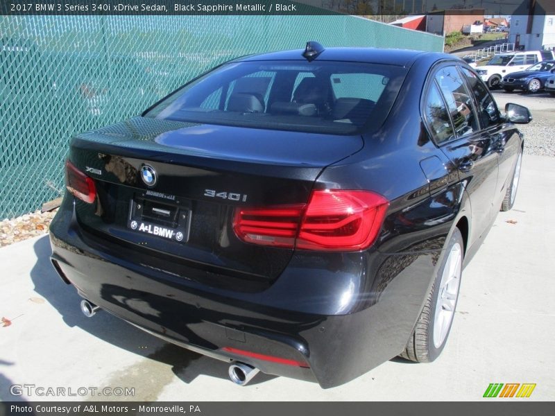 Black Sapphire Metallic / Black 2017 BMW 3 Series 340i xDrive Sedan