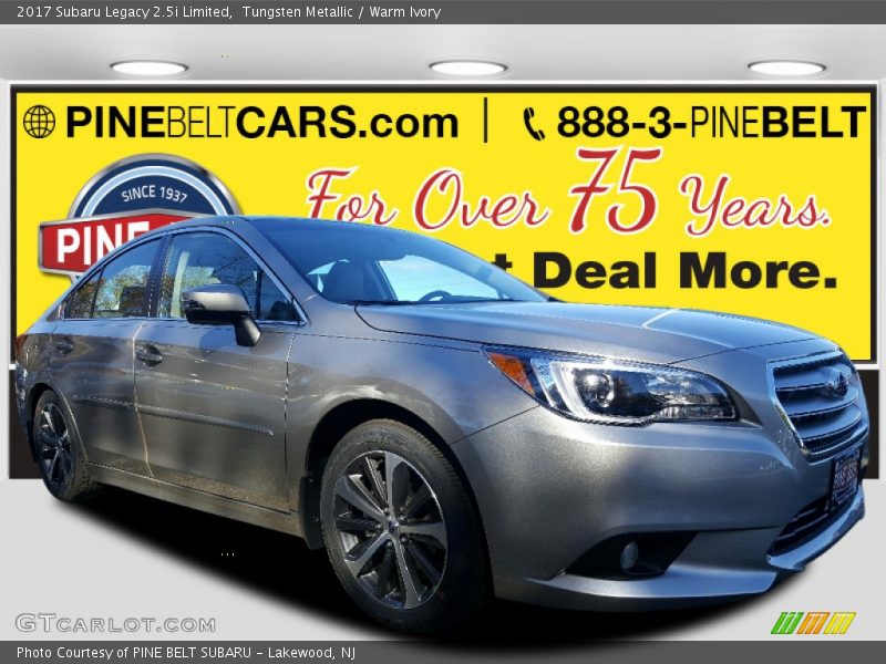Tungsten Metallic / Warm Ivory 2017 Subaru Legacy 2.5i Limited