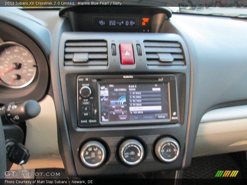 Marine Blue Pearl / Ivory 2013 Subaru XV Crosstrek 2.0 Limited
