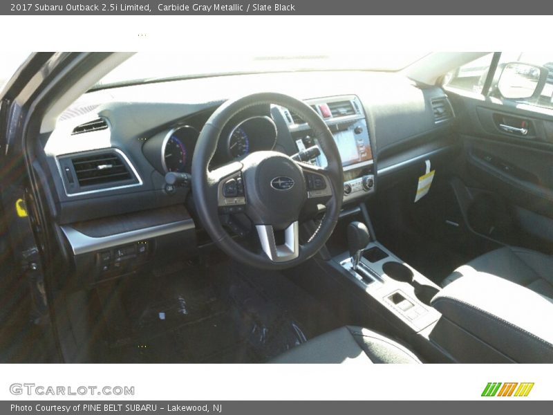 Carbide Gray Metallic / Slate Black 2017 Subaru Outback 2.5i Limited
