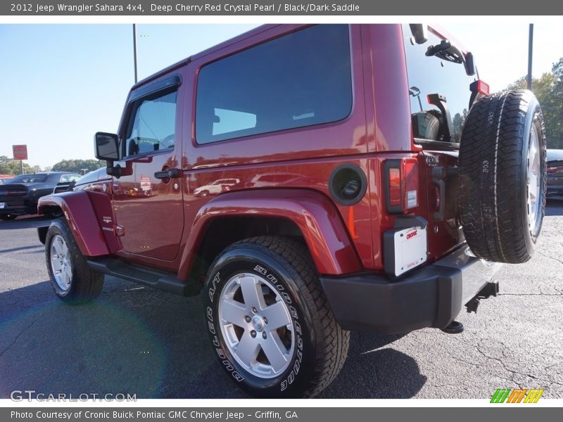 Deep Cherry Red Crystal Pearl / Black/Dark Saddle 2012 Jeep Wrangler Sahara 4x4