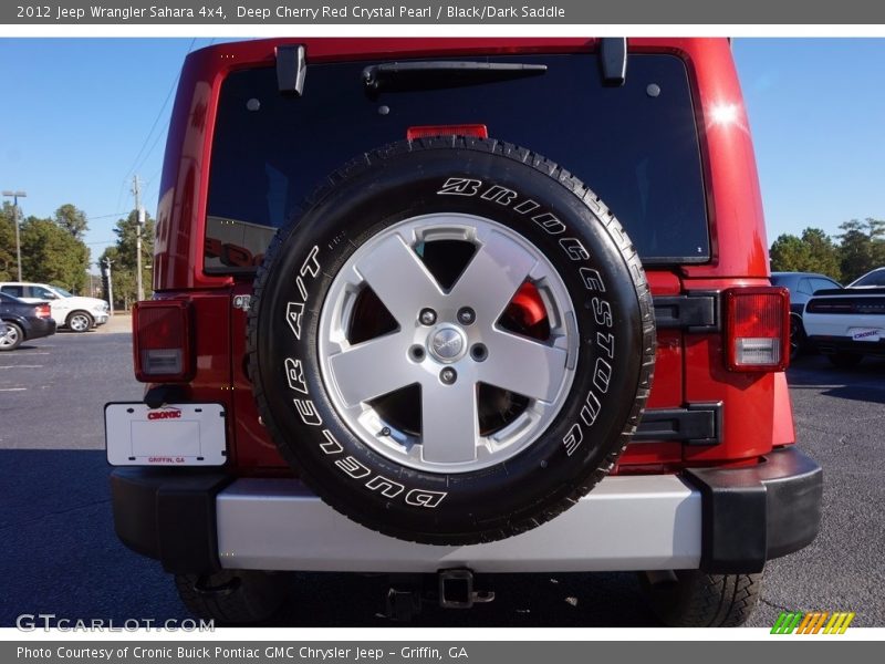 Deep Cherry Red Crystal Pearl / Black/Dark Saddle 2012 Jeep Wrangler Sahara 4x4