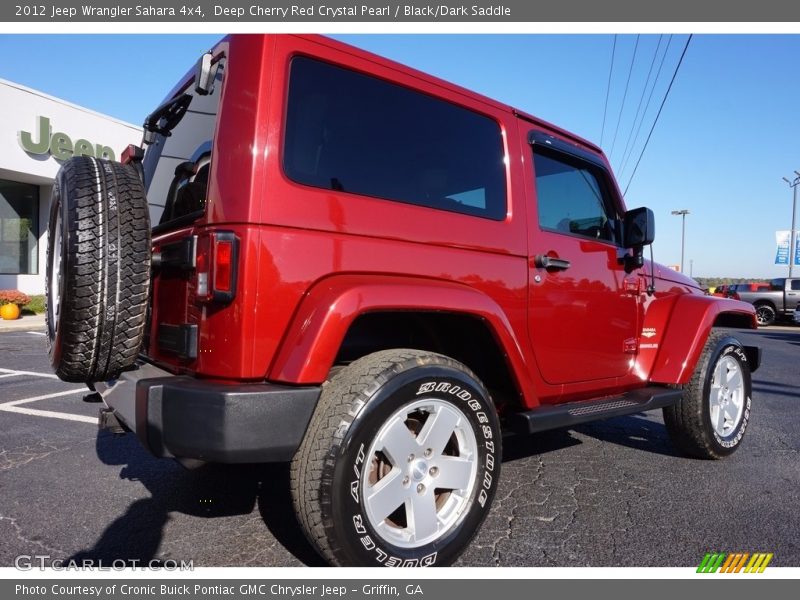 Deep Cherry Red Crystal Pearl / Black/Dark Saddle 2012 Jeep Wrangler Sahara 4x4