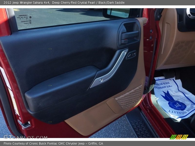 Deep Cherry Red Crystal Pearl / Black/Dark Saddle 2012 Jeep Wrangler Sahara 4x4