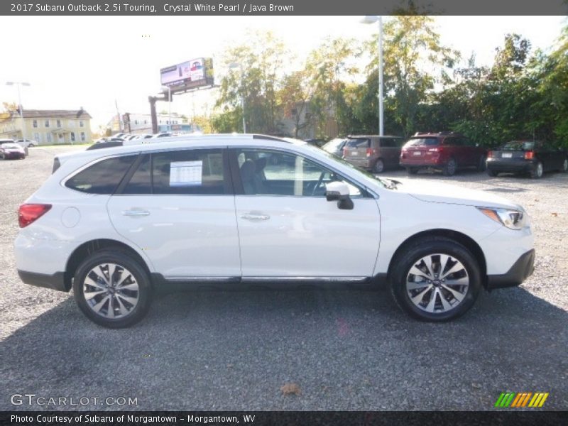 Crystal White Pearl / Java Brown 2017 Subaru Outback 2.5i Touring