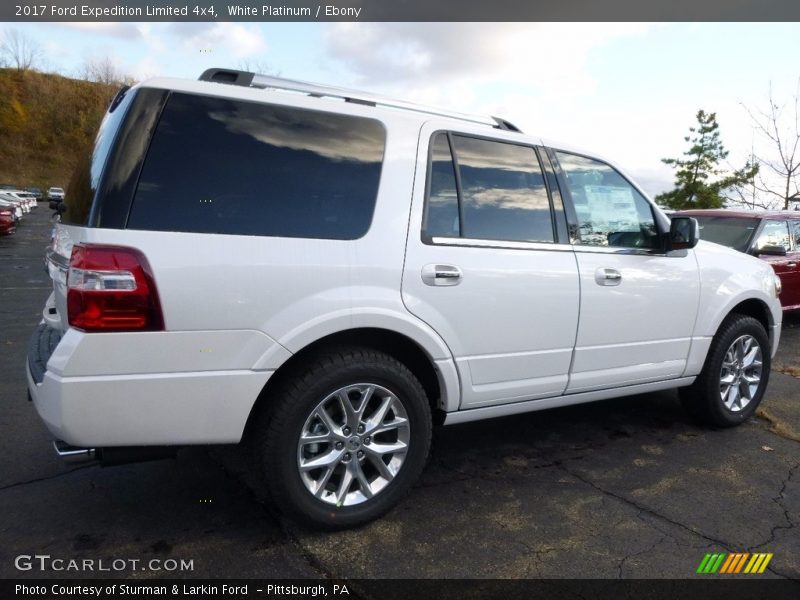 White Platinum / Ebony 2017 Ford Expedition Limited 4x4