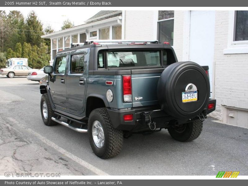 Stealth Gray Metallic / Ebony Black 2005 Hummer H2 SUT