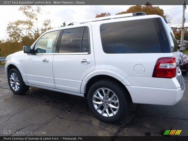 White Platinum / Ebony 2017 Ford Expedition Limited 4x4