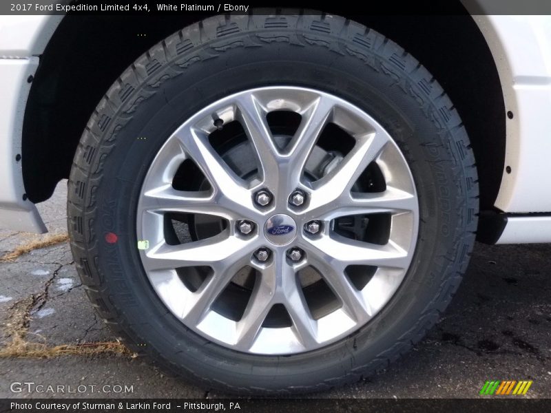 White Platinum / Ebony 2017 Ford Expedition Limited 4x4